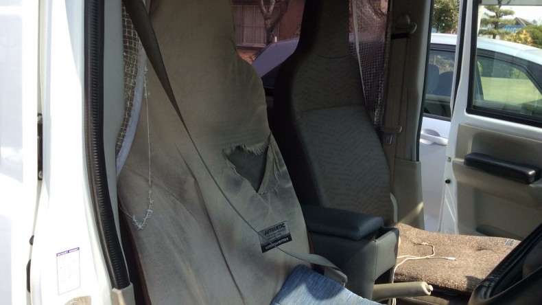 内装前方シート