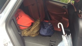 内装後方シート