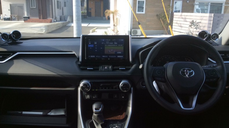 内装インパネ全体