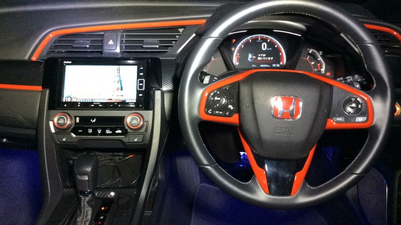 内装インパネ全体