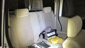 内装後方シート