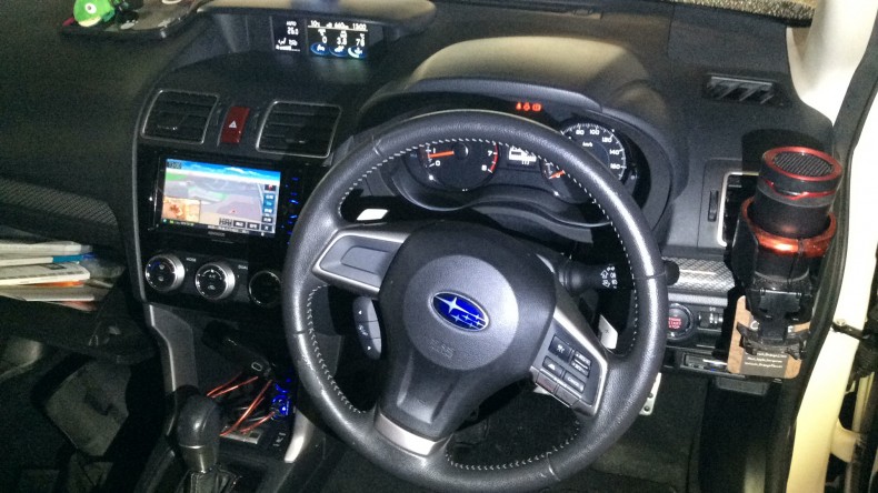 内装インパネ全体