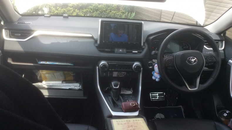 内装インパネ全体