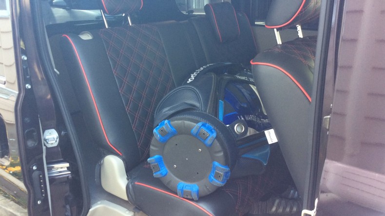 内装後方シート