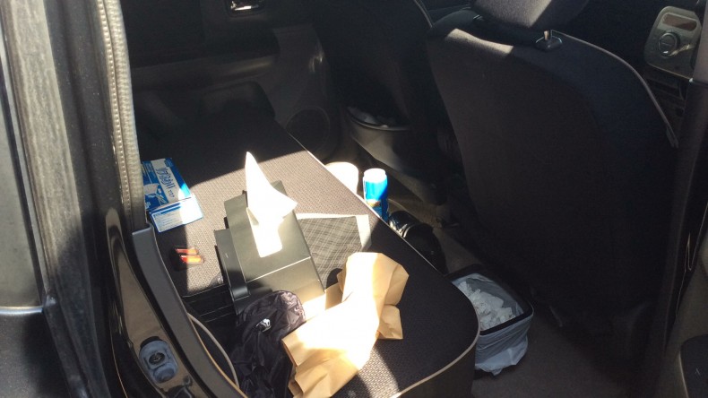 内装後方シート