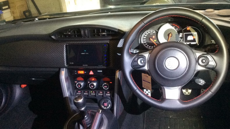 内装インパネ全体