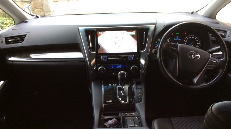 内装インパネ全体