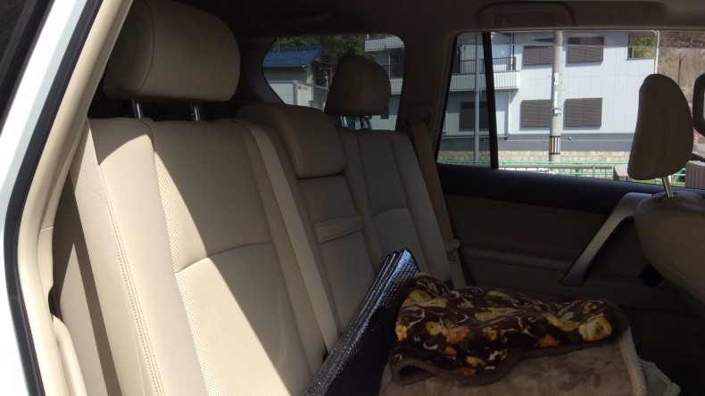 内装後方シート