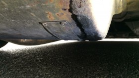 内装後方シート