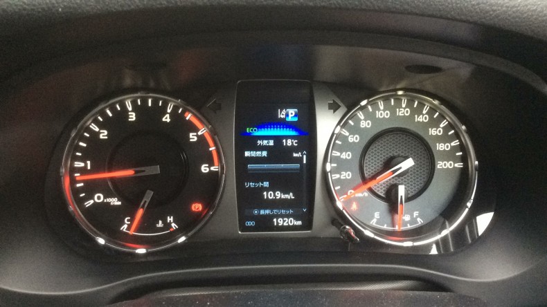 内装メーター