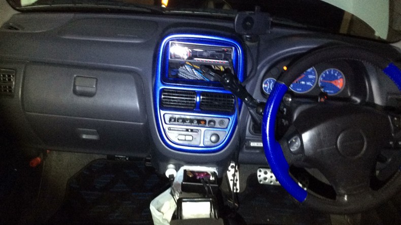 内装インパネ全体