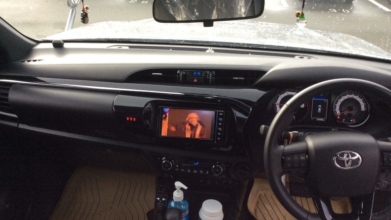 内装インパネ全体