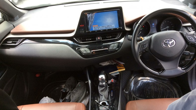 内装インパネ全体