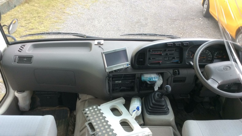 内装インパネ全体