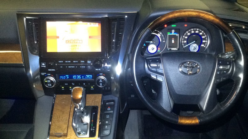 内装インパネ全体