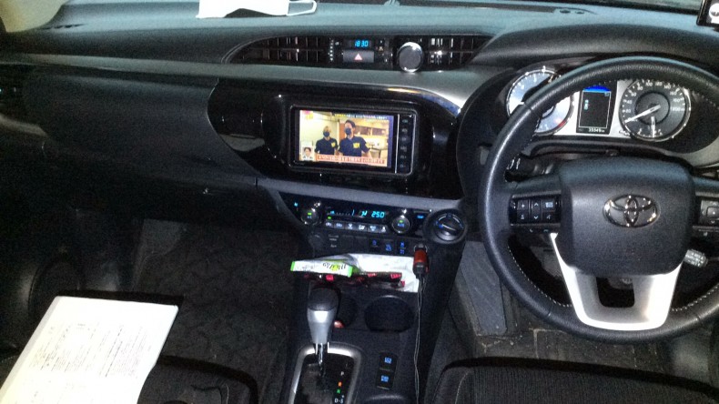 内装インパネ全体