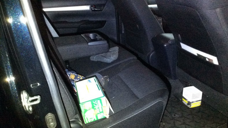 内装後方シート