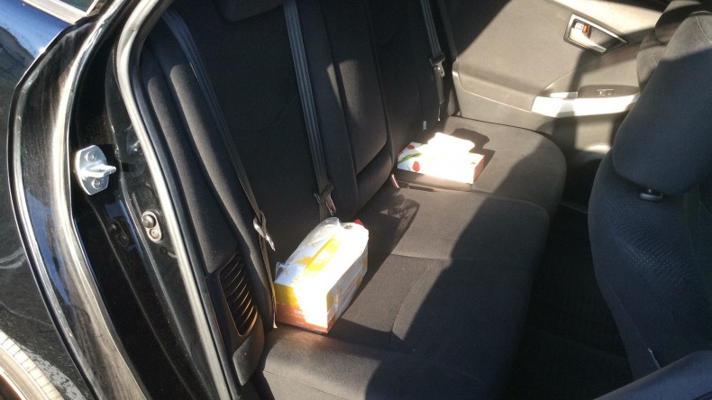 内装後方シート