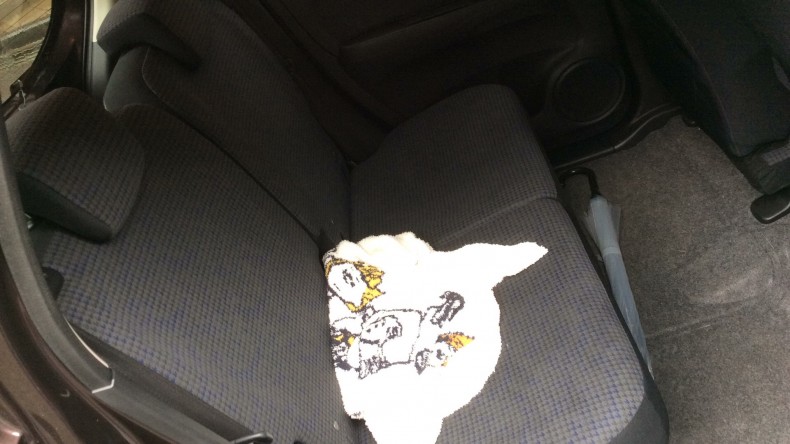 内装後方シート