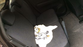 内装後方シート