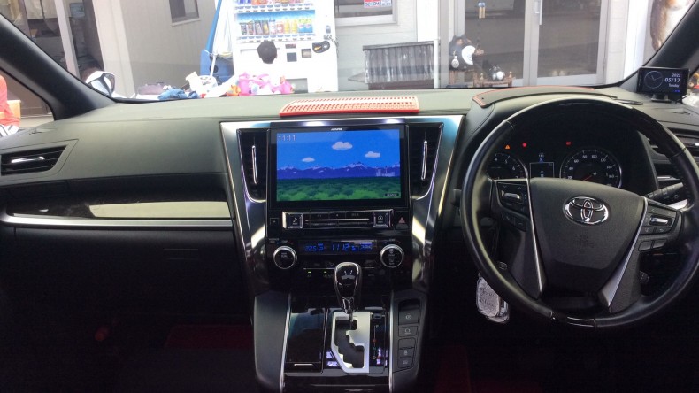 内装インパネ全体