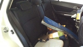 内装後方シート