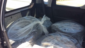 内装後方シート