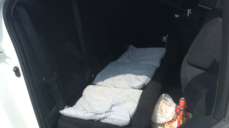 内装後方シート