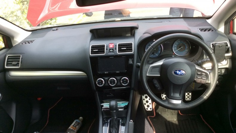 内装インパネ全体