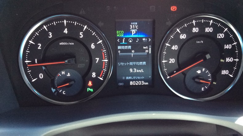 内装メーター