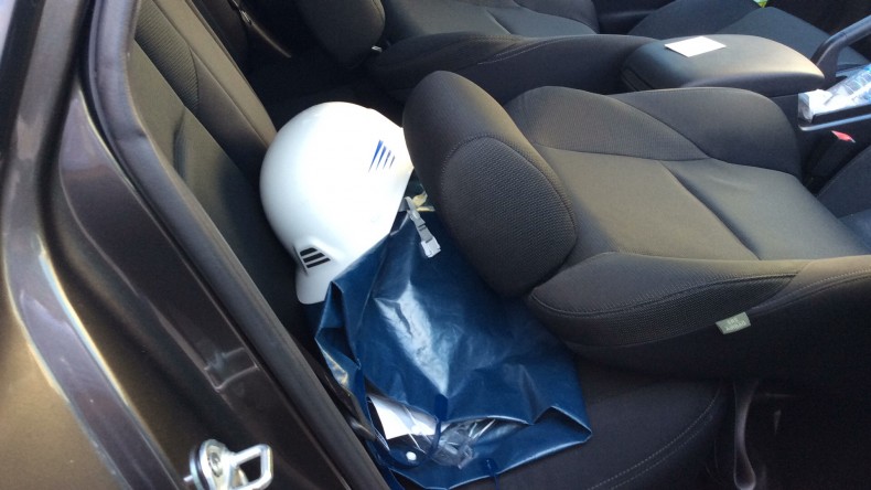 内装後方シート