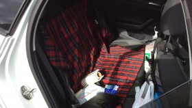 内装後方シート