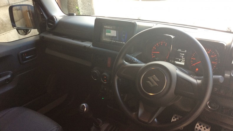 内装インパネ全体