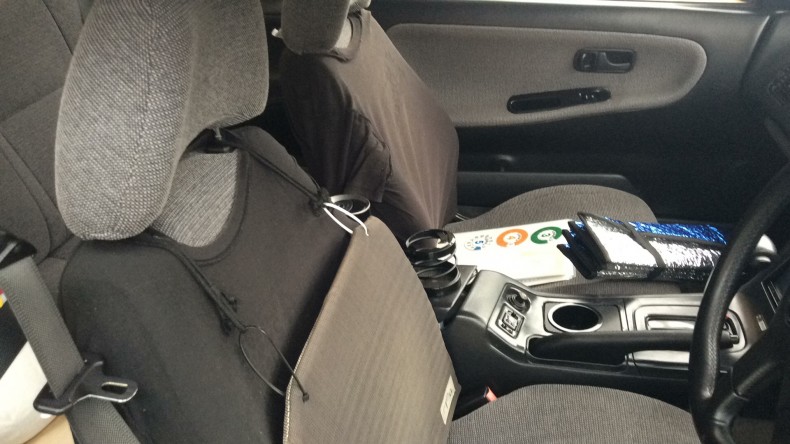 内装前方シート