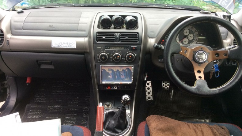 内装インパネ全体