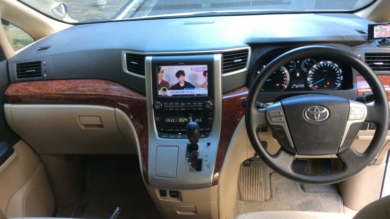 内装インパネ全体