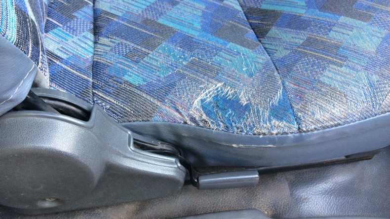 内装後方シート