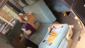 内装後方シート