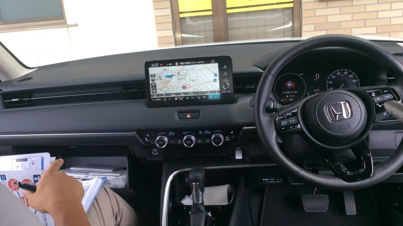 内装インパネ全体