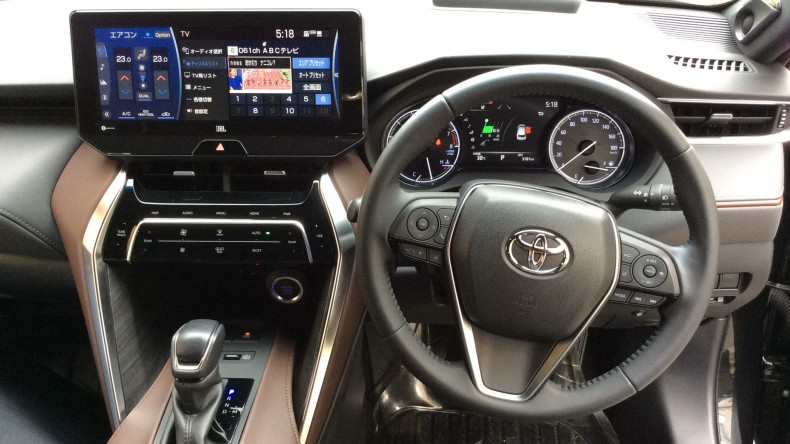 内装インパネ全体