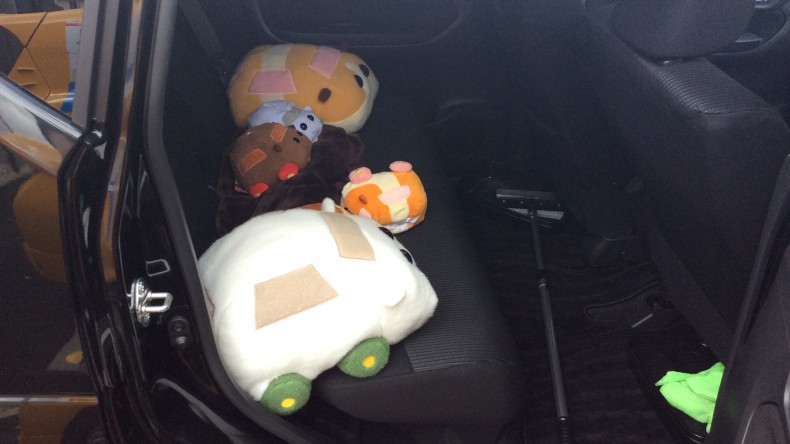 内装後方シート