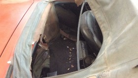 内装後方シート