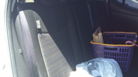 内装後方シート