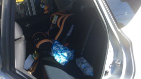 内装後方シート