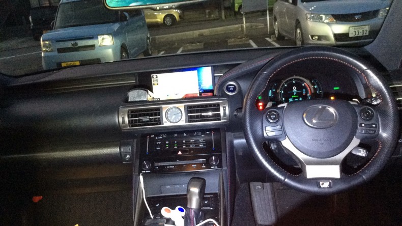 内装インパネ全体