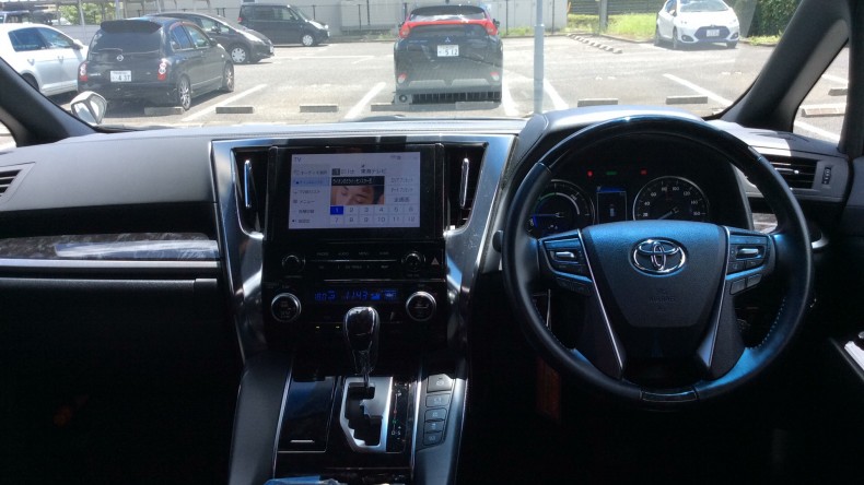 内装インパネ全体