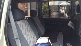 内装後方シート