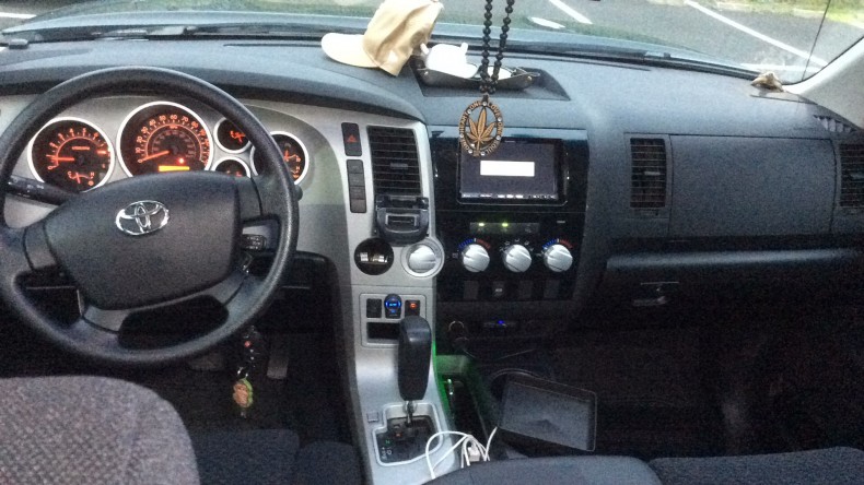 内装インパネ全体