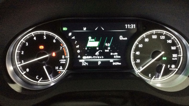 内装メーター