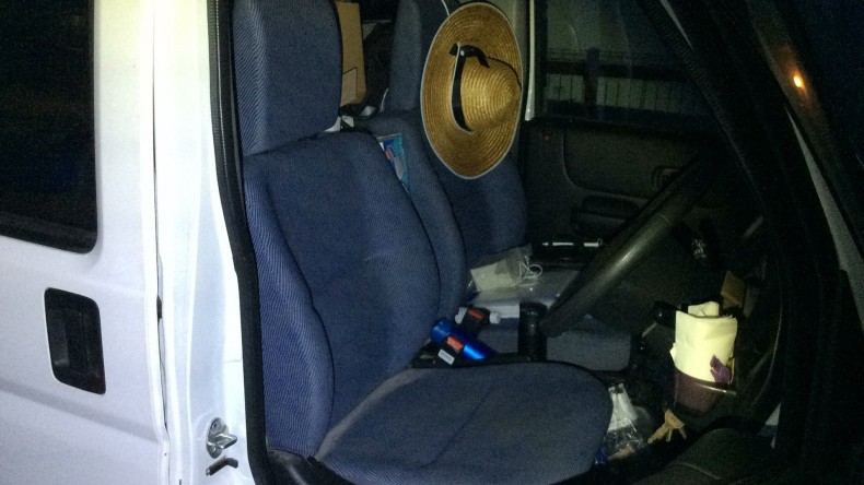 内装前方シート